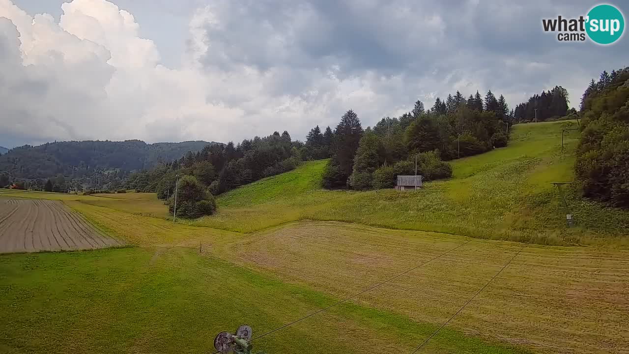 Web kamera Smučišče Senožeta – Skijalište u Srednjoj Vasi kod Bohinja