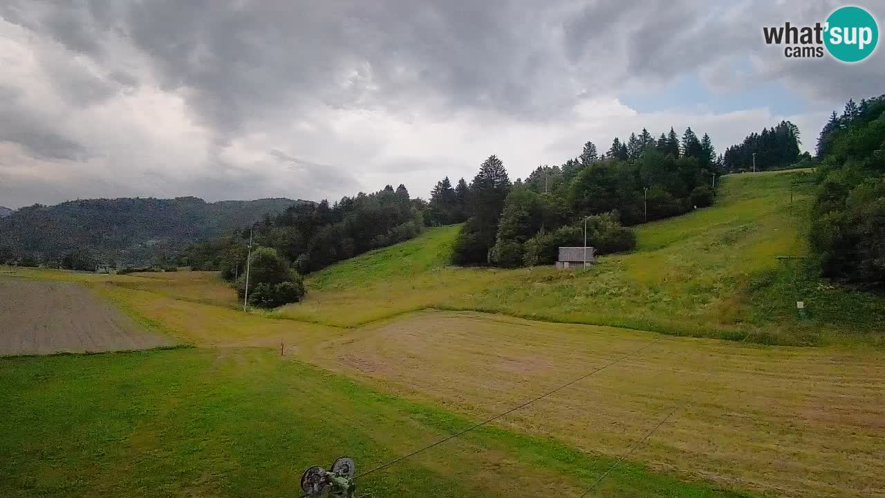 Webcam Smučišče Senožeta – Ski Resort Live View near Bohinj