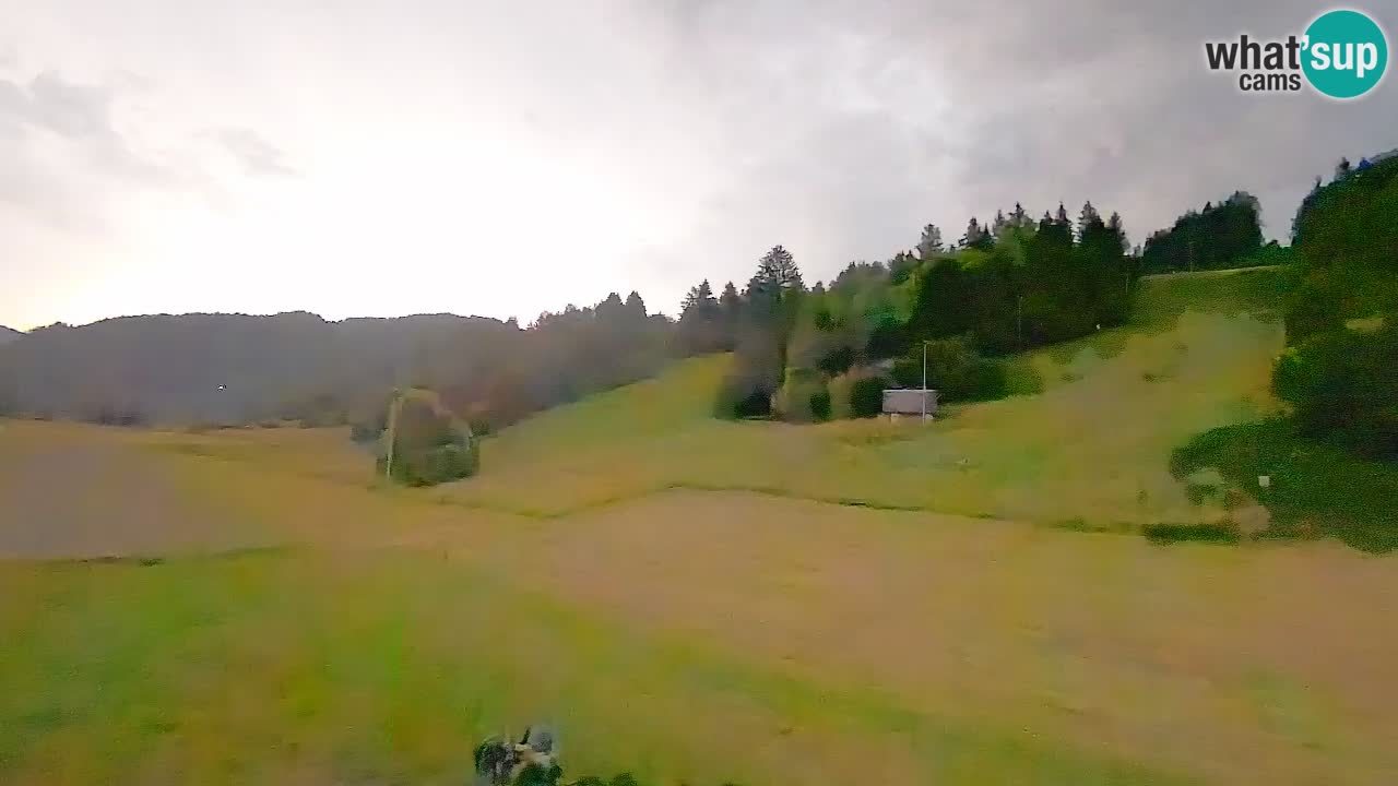 Cámara web Smučišče Senožeta – Estación de esquí en Srednja Vas cerca de Bohinj