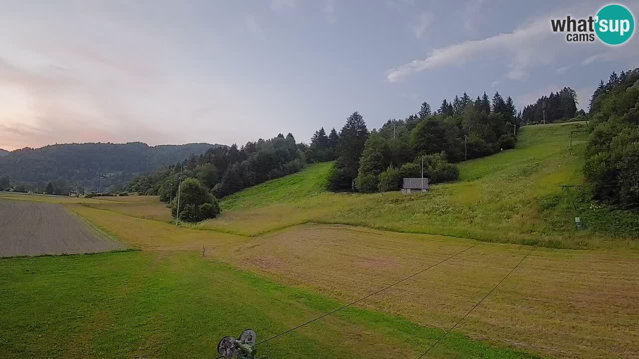 Webcam Smučišče Senožeta – Ski Resort Live View near Bohinj