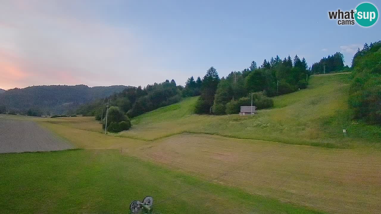 Webcam Smučišče Senožeta – Ski Resort Live View near Bohinj