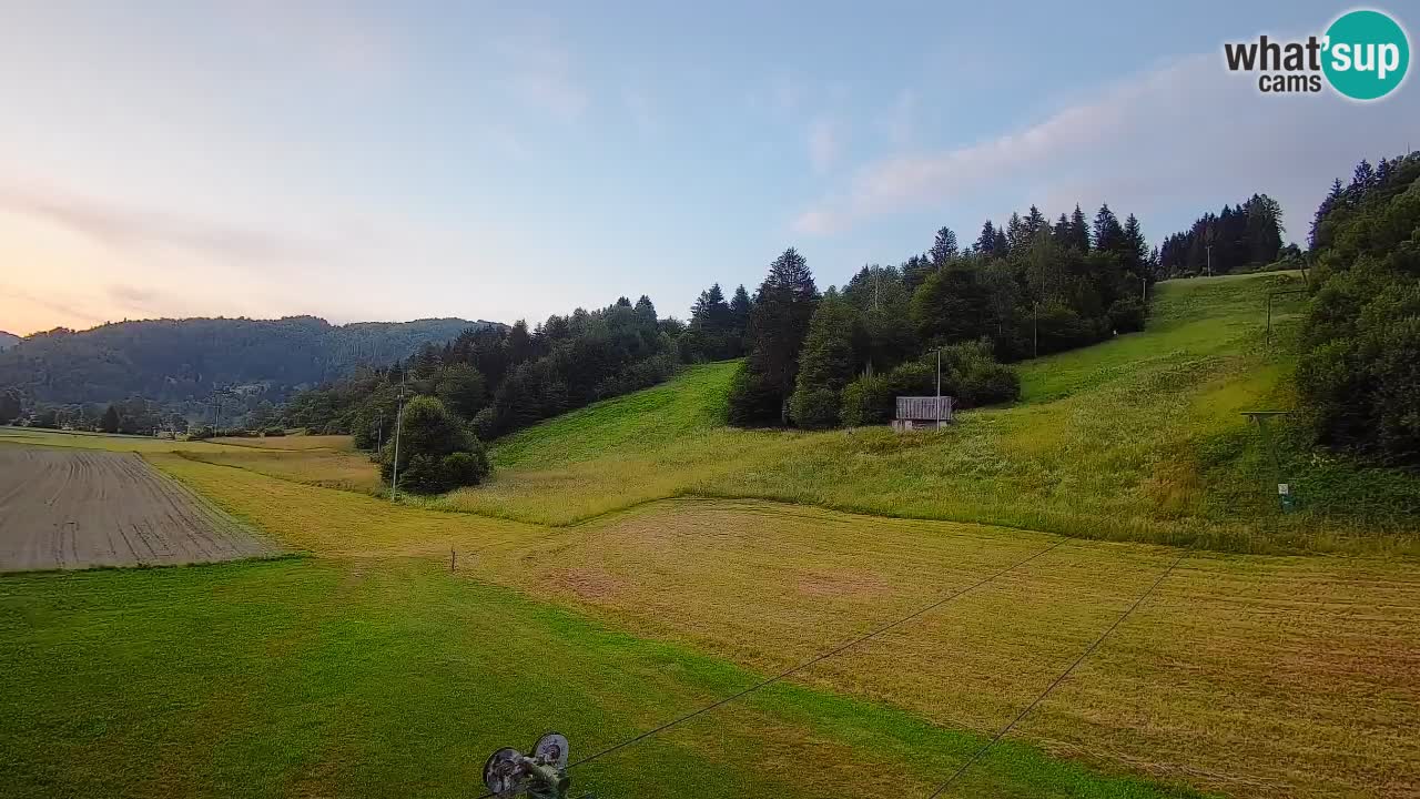 Web kamera Smučišče Senožeta – Skijalište u Srednjoj Vasi kod Bohinja