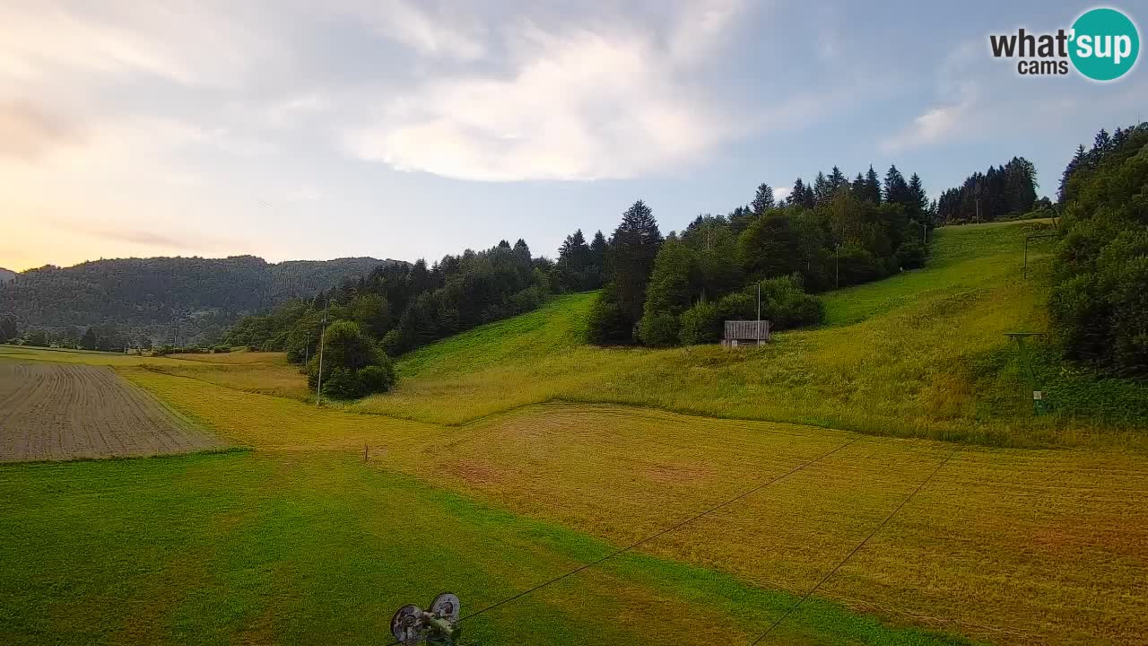 Webcam Smučišče Senožeta – Stazione sciistica a Srednja Vas vicino Bohinj