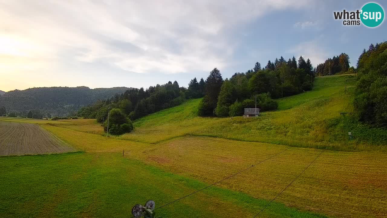 Webcam Smučišče Senožeta – Ski Resort Live View near Bohinj