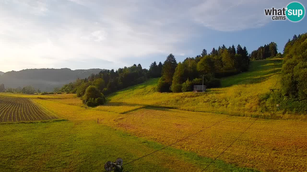 Webcam Smučišče Senožeta – Ski Resort Live View near Bohinj