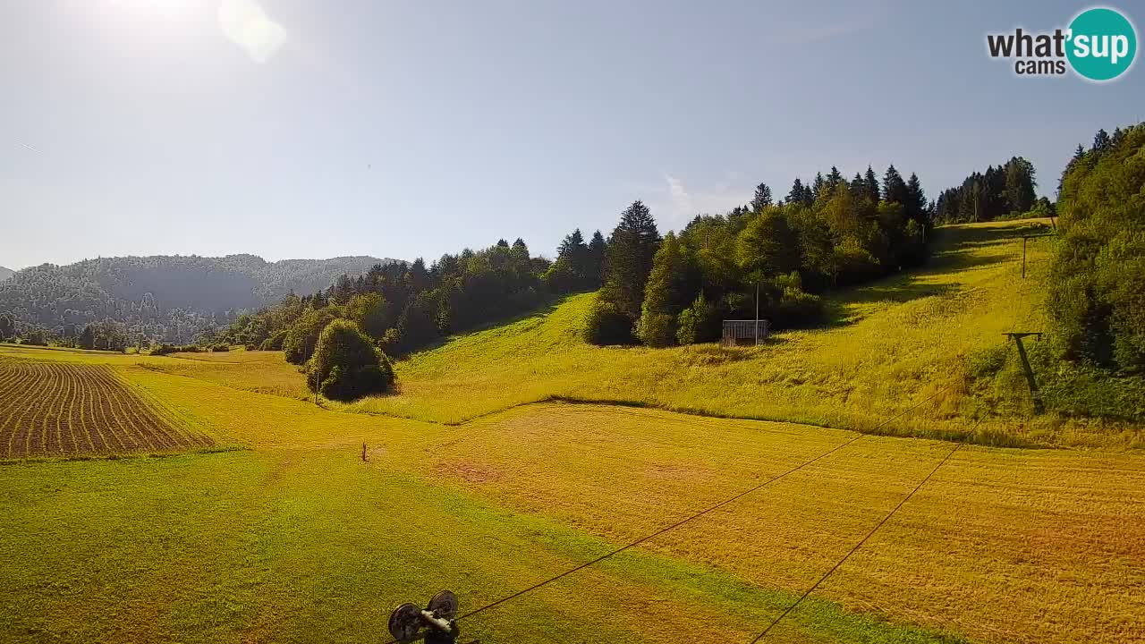 Webcam Smučišče Senožeta – Ski Resort Live View near Bohinj