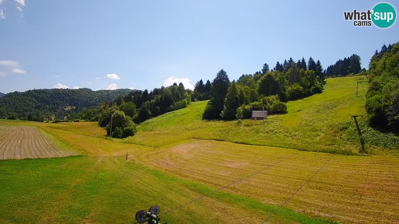 Webcam Smučišče Senožeta – Ski Resort Live View near Bohinj