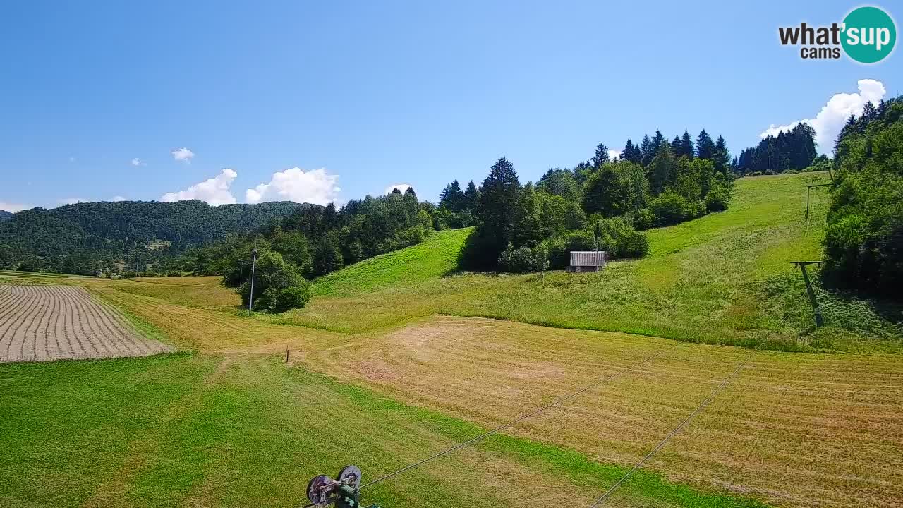 Webcam Smučišče Senožeta – Ski Resort Live View near Bohinj