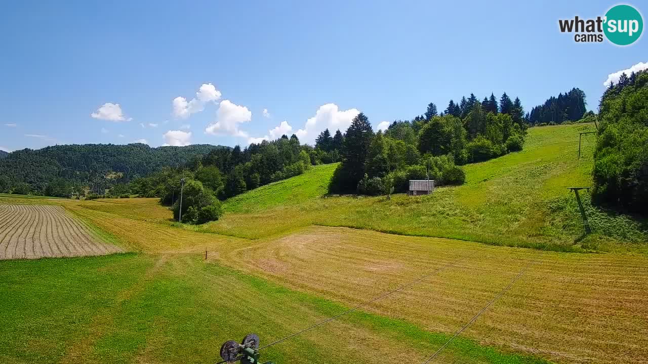Web kamera Smučišče Senožeta – Skijalište u Srednjoj Vasi kod Bohinja