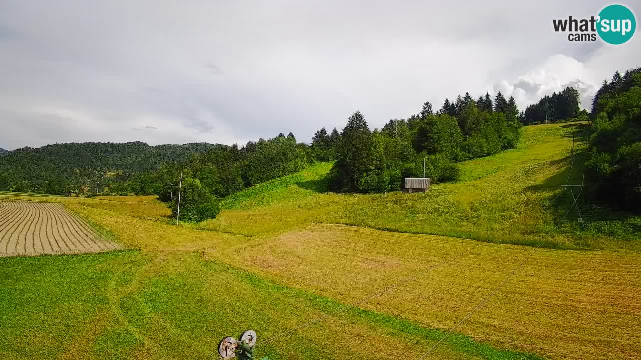 Webcam Smučišče Senožeta – Ski Resort Live View near Bohinj