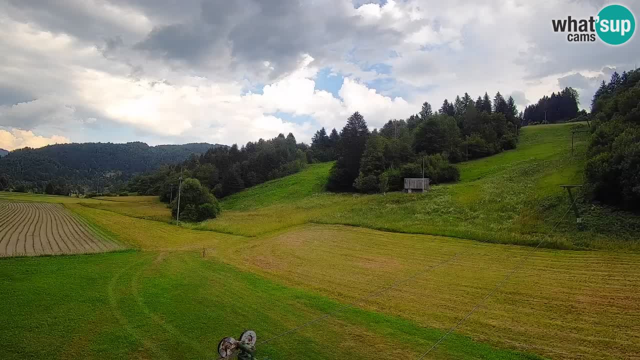 Webcam Smučišče Senožeta – Ski Resort Live View near Bohinj