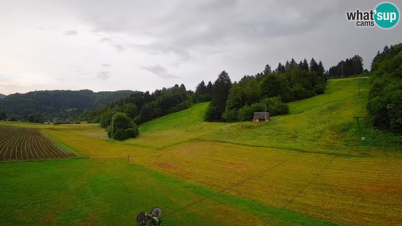 Webcam Smučišče Senožeta – Ski Resort Live View near Bohinj