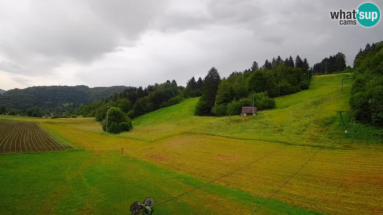 Webcam Smučišče Senožeta – Ski Resort Live View near Bohinj