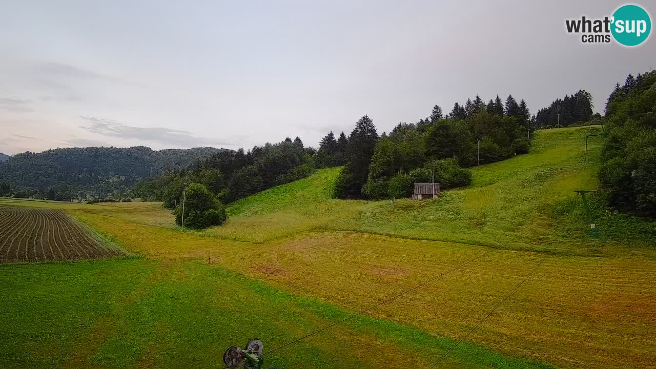 Webcam Smučišče Senožeta – Ski Resort Live View near Bohinj
