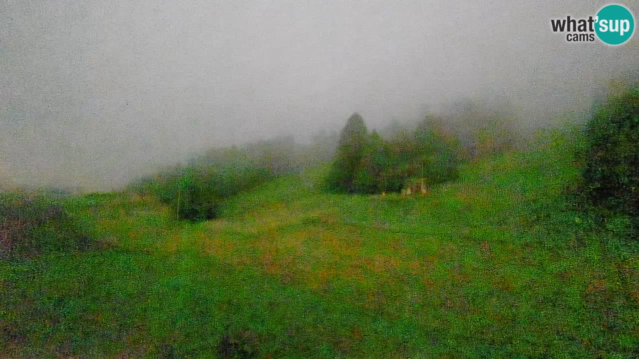 Cámara web Smučišče Senožeta – Estación de esquí en Srednja Vas cerca de Bohinj