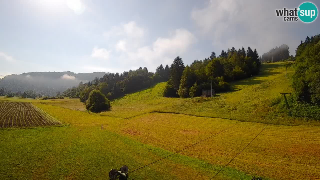 Webcam Smučišče Senožeta – Ski Resort Live View near Bohinj