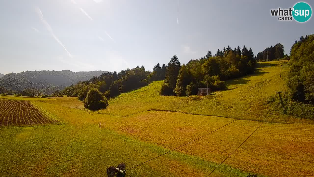 Webcam Smučišče Senožeta – Stazione sciistica a Srednja Vas vicino Bohinj