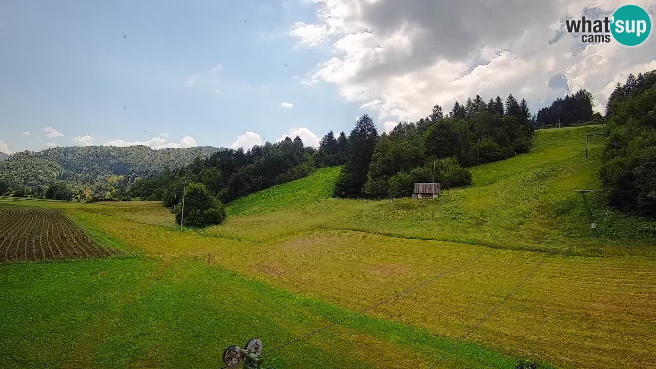 Webcam Smučišče Senožeta – Ski Resort Live View near Bohinj