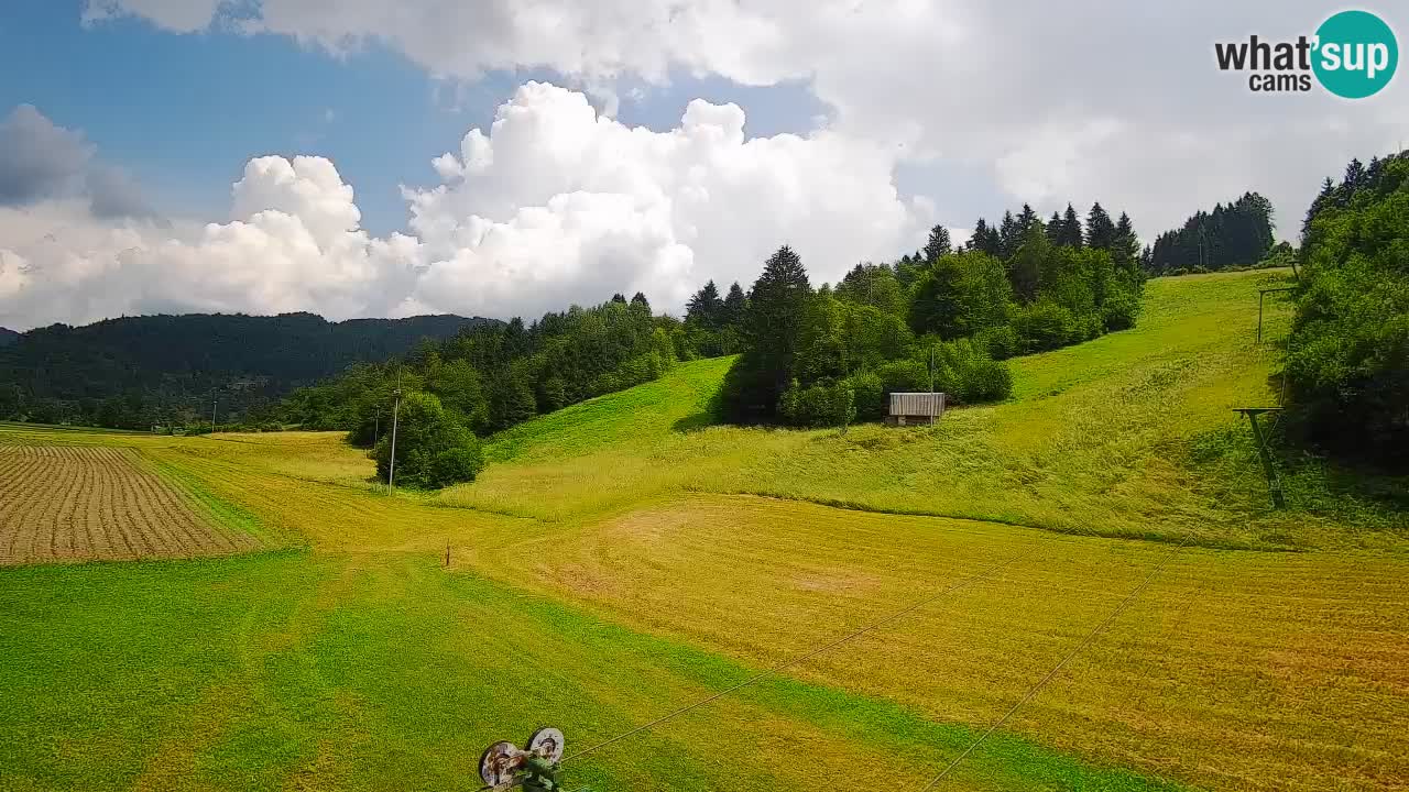 Webcam Smučišče Senožeta – Ski Resort Live View near Bohinj