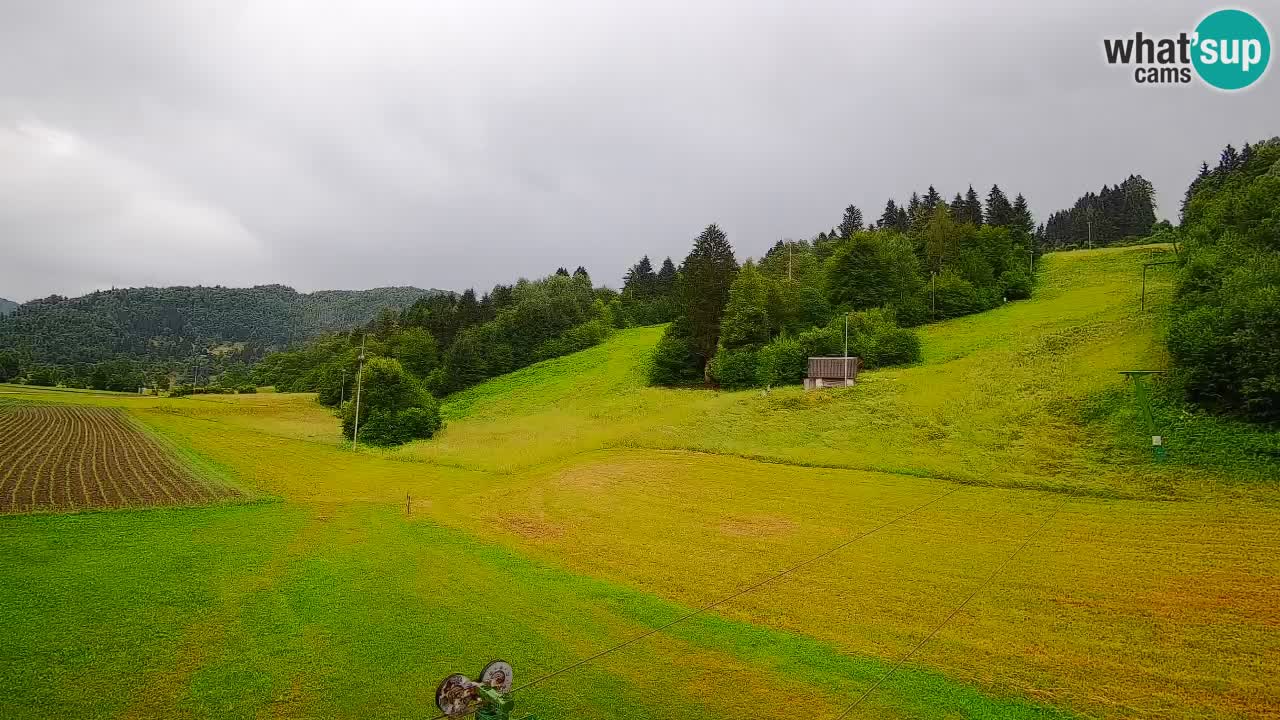Webcam Smučišče Senožeta – Ski Resort Live View near Bohinj