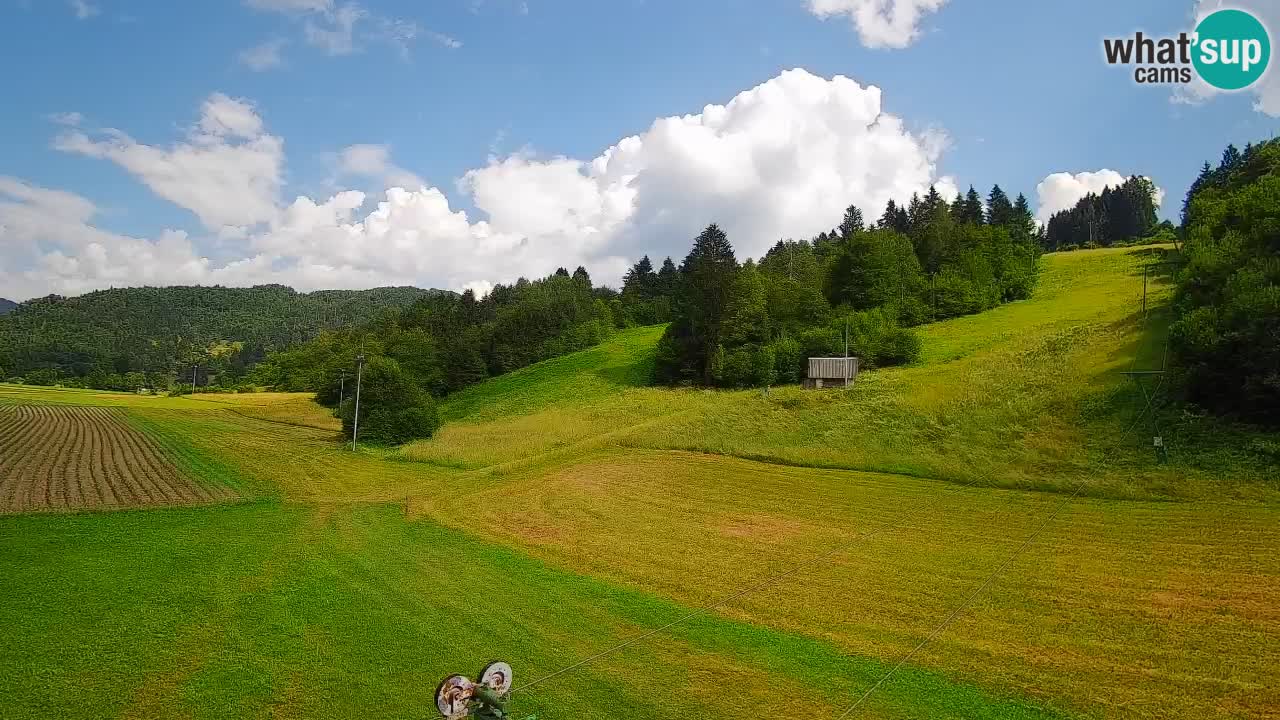 Webcam Smučišče Senožeta – Ski Resort Live View near Bohinj