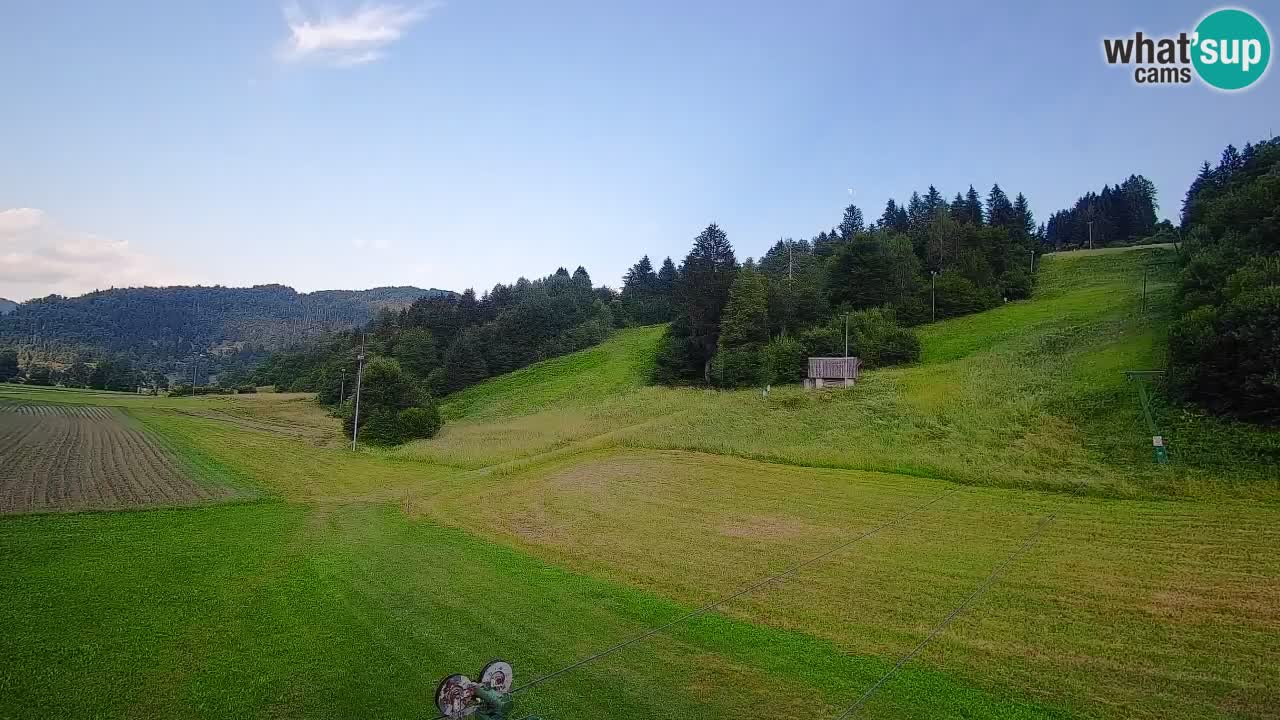 Webcam Smučišče Senožeta – Ski Resort Live View near Bohinj