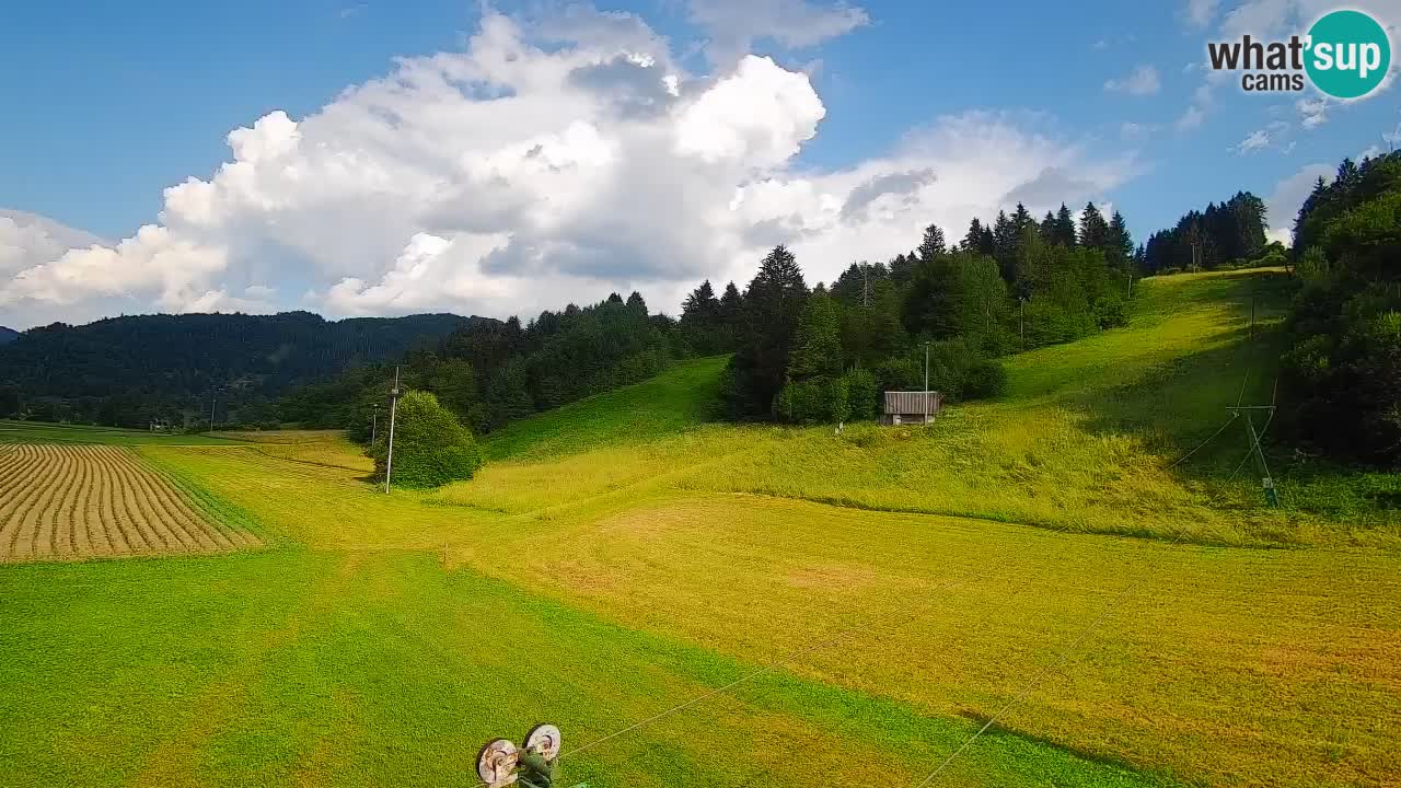 Webcam Smučišče Senožeta – Ski Resort Live View near Bohinj