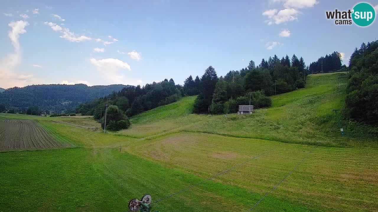 Webcam Smučišče Senožeta – Ski Resort Live View near Bohinj