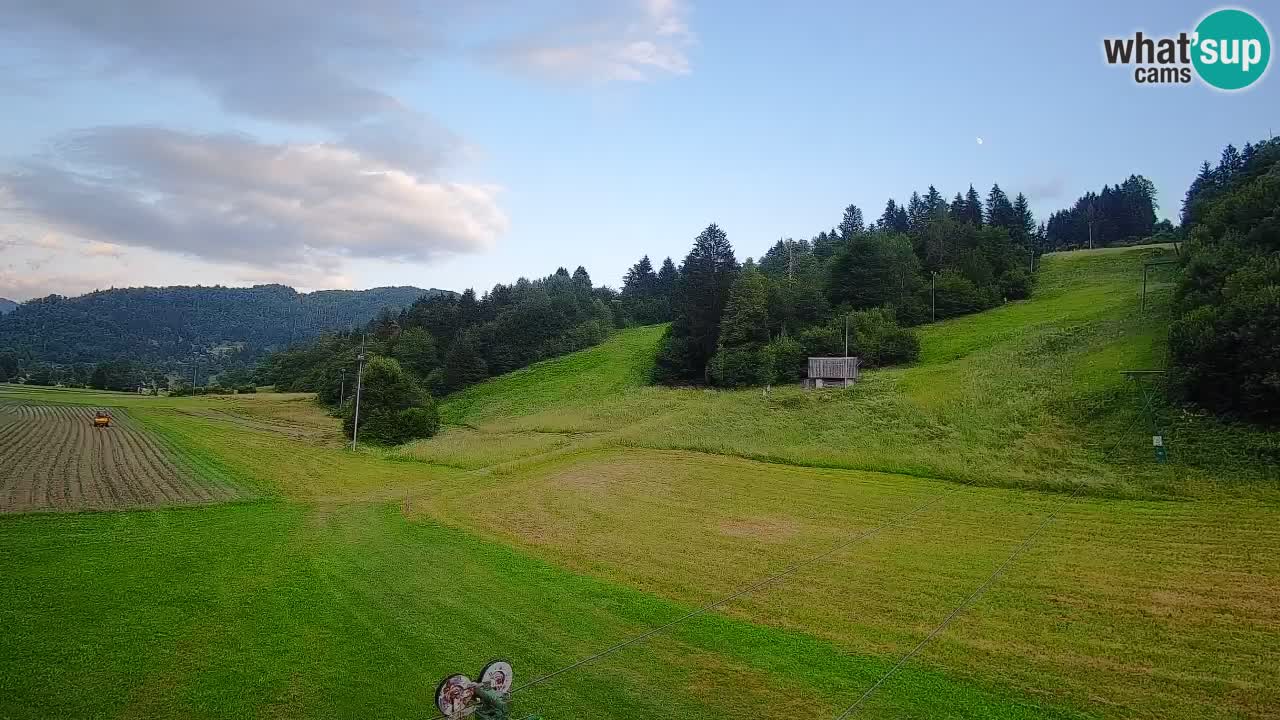 Webcam Smučišče Senožeta – Ski Resort Live View near Bohinj