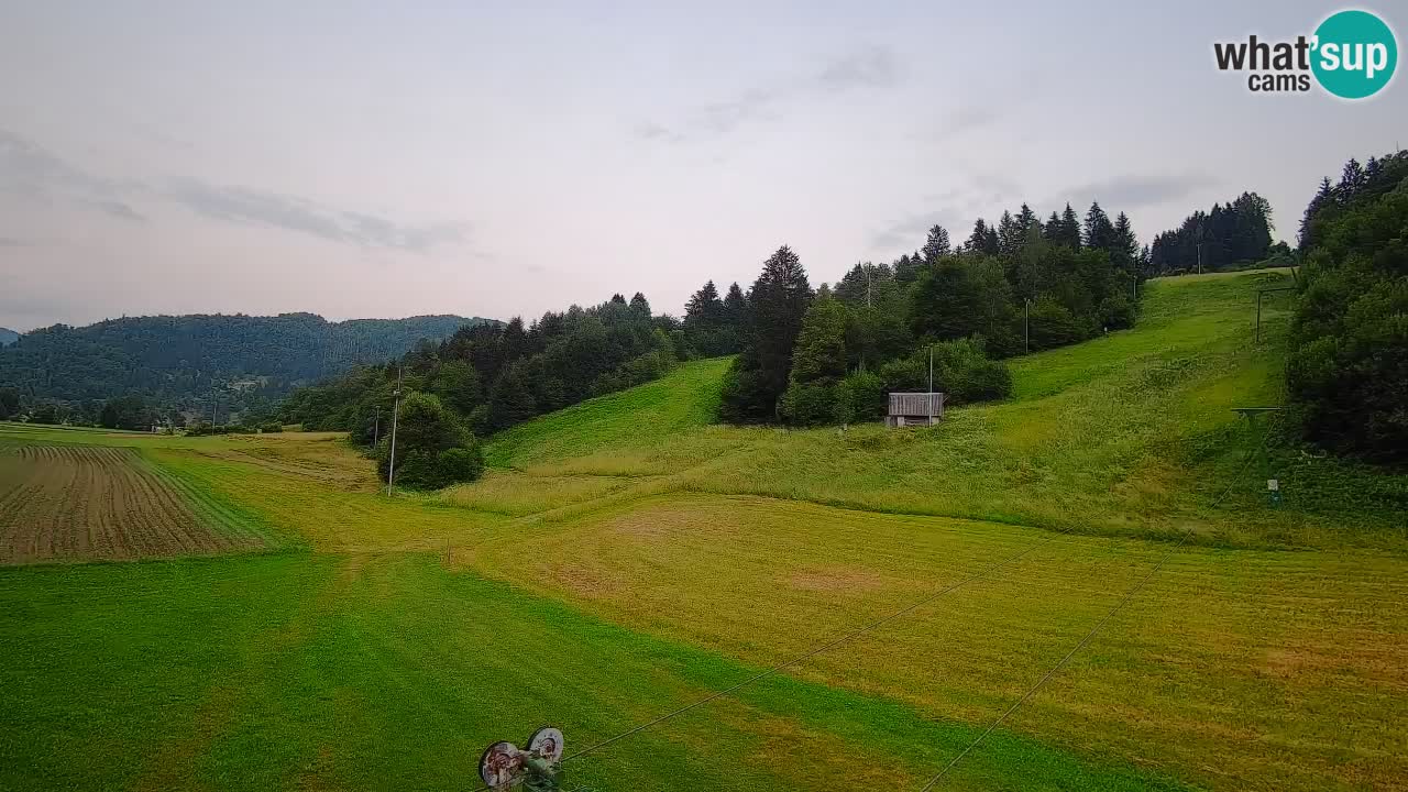 Webcam Smučišče Senožeta – Stazione sciistica a Srednja Vas vicino Bohinj