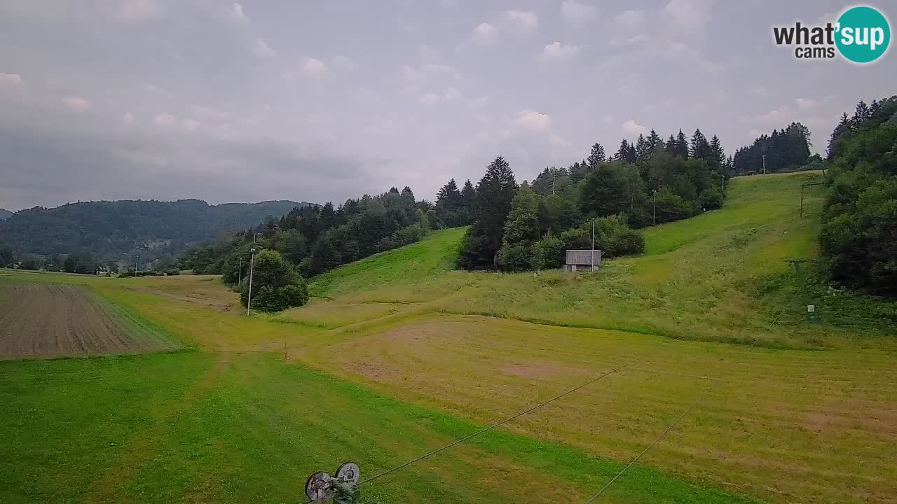 Webcam Smučišče Senožeta – Ski Resort Live View near Bohinj