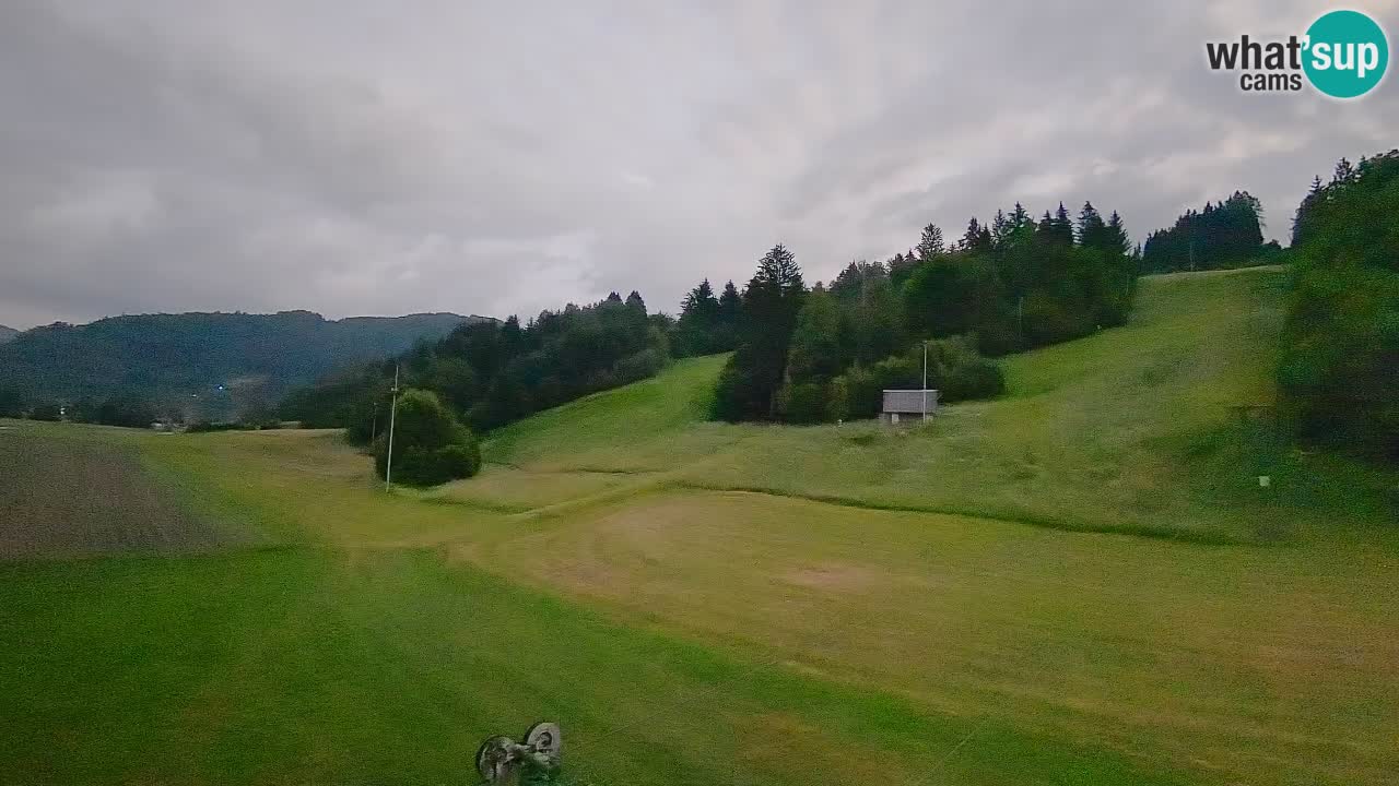 Cámara web Smučišče Senožeta – Estación de esquí en Srednja Vas cerca de Bohinj