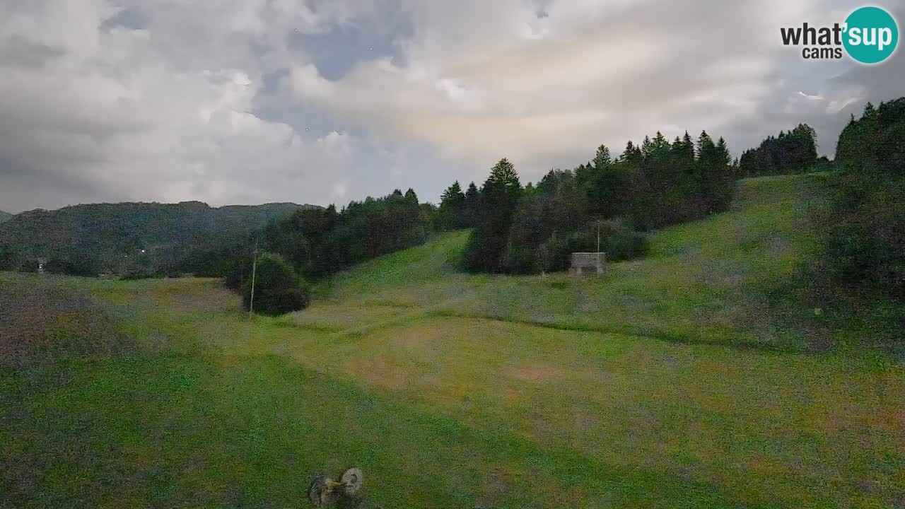 Webcam Smučišče Senožeta – Ski Resort Live View near Bohinj