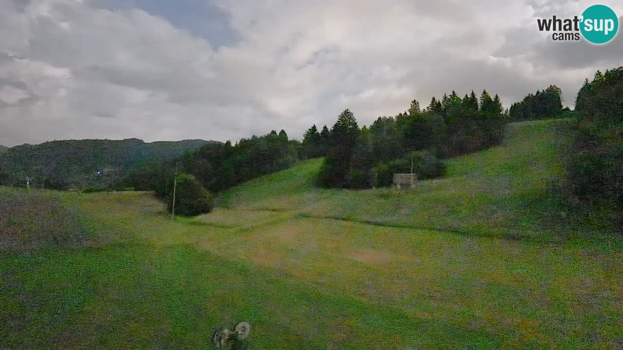 Webcam Smučišče Senožeta – Stazione sciistica a Srednja Vas vicino Bohinj