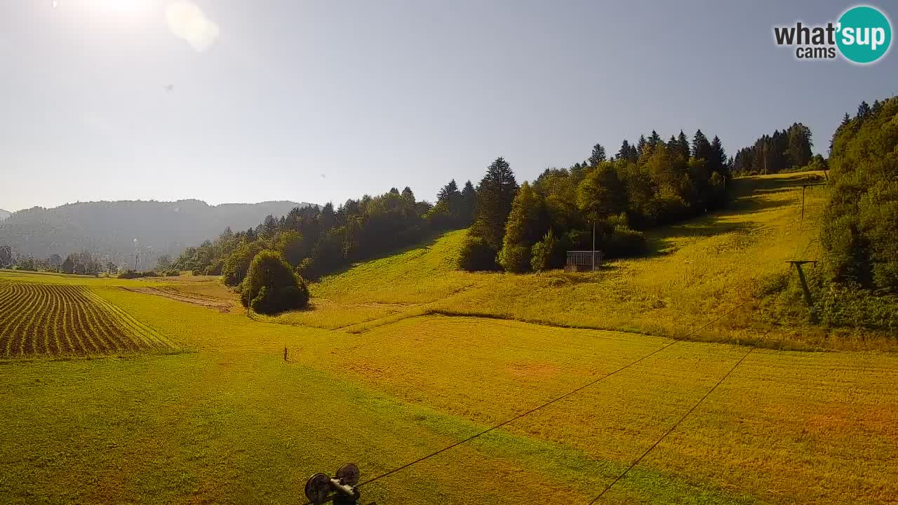 Webcam Smučišče Senožeta – Stazione sciistica a Srednja Vas vicino Bohinj