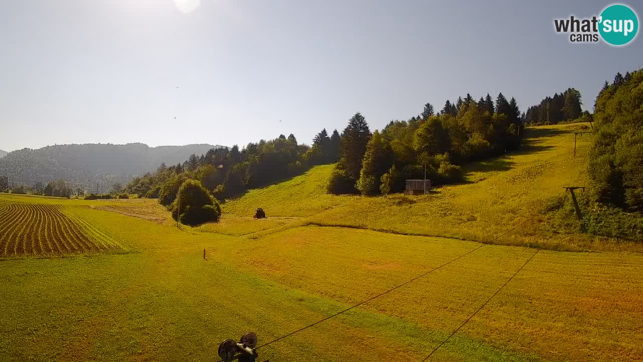 Webcam Smučišče Senožeta – Stazione sciistica a Srednja Vas vicino Bohinj