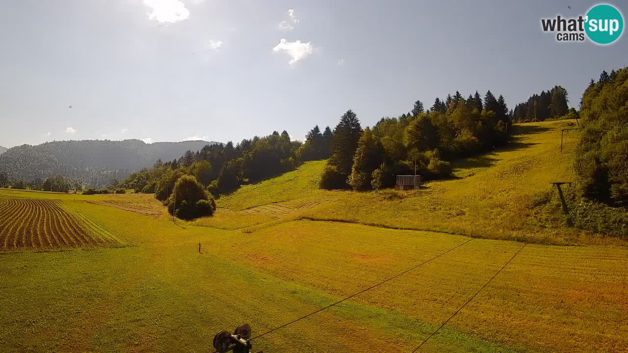 Webcam Smučišče Senožeta – Stazione sciistica a Srednja Vas vicino Bohinj