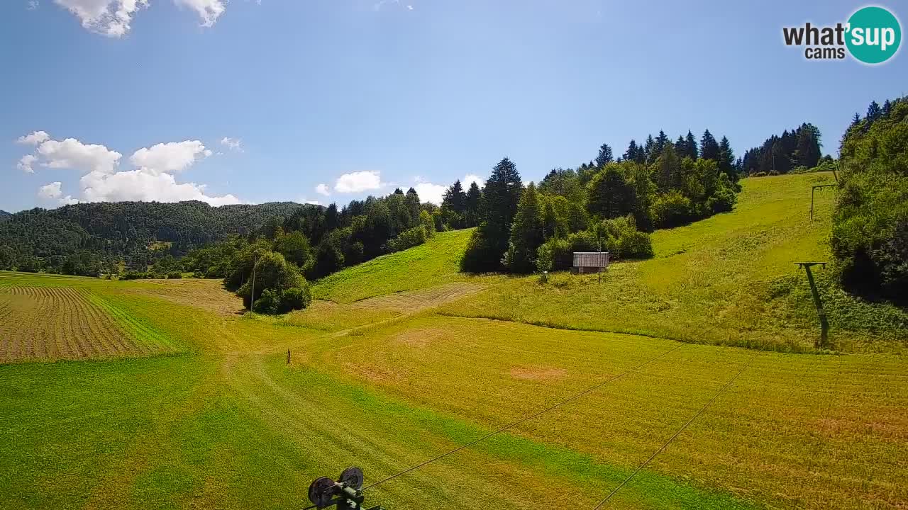 Webcam Smučišče Senožeta – Ski Resort Live View near Bohinj