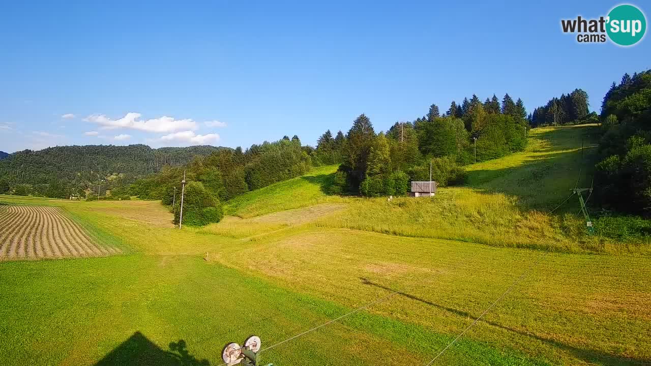 Webcam Smučišče Senožeta – Stazione sciistica a Srednja Vas vicino Bohinj