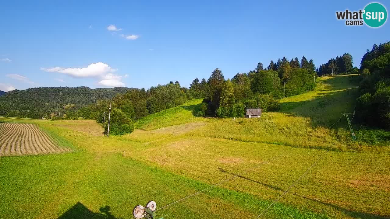 Web kamera Smučišče Senožeta – Skijalište u Srednjoj Vasi kod Bohinja
