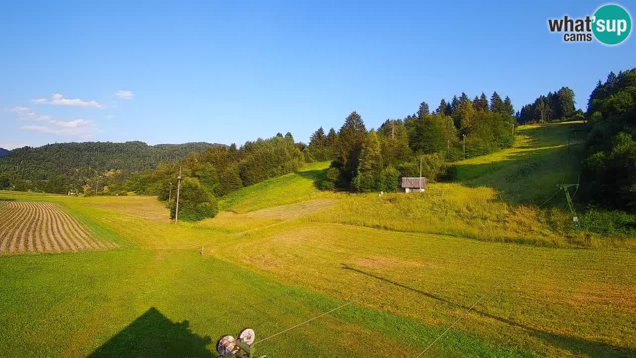Web kamera Smučišče Senožeta – Skijalište u Srednjoj Vasi kod Bohinja