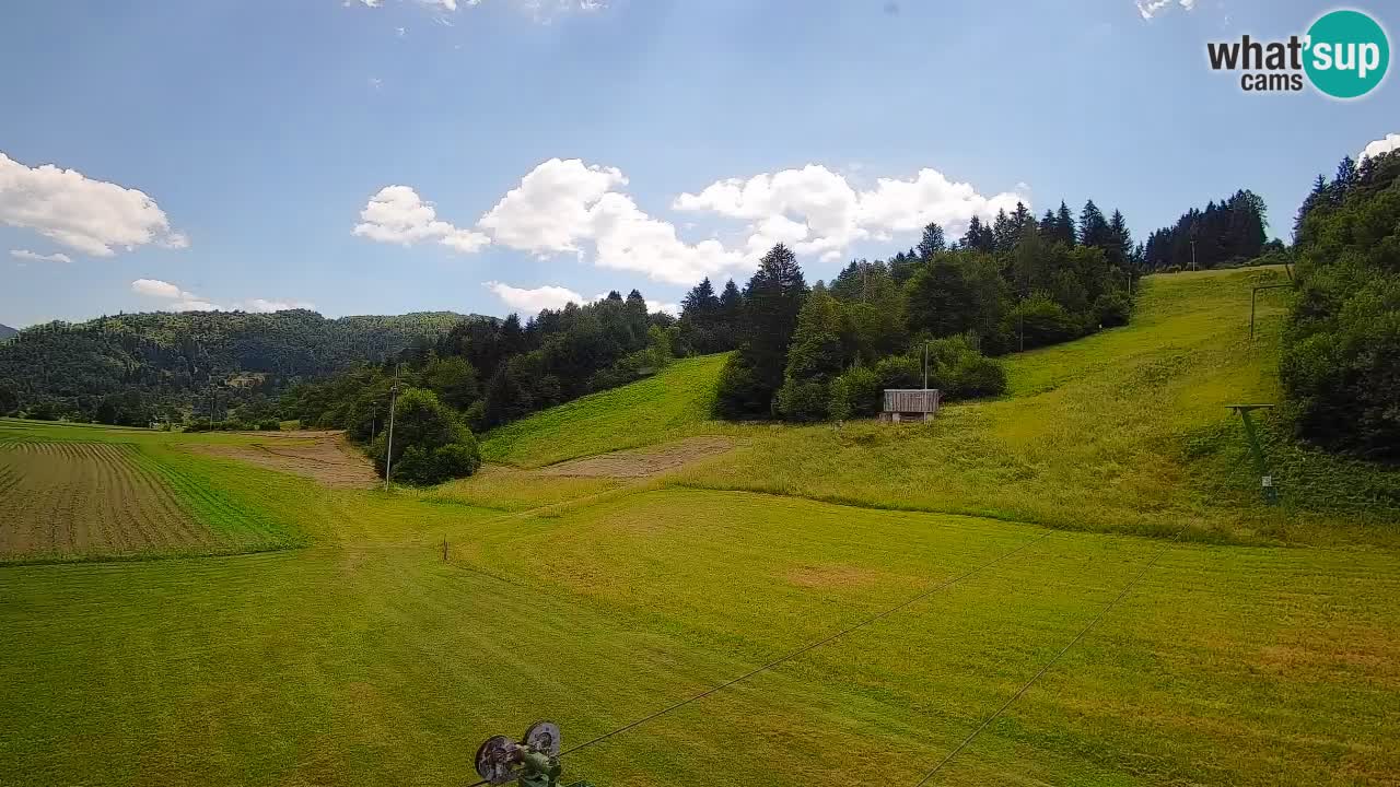 Webcam Smučišče Senožeta – Ski Resort Live View near Bohinj