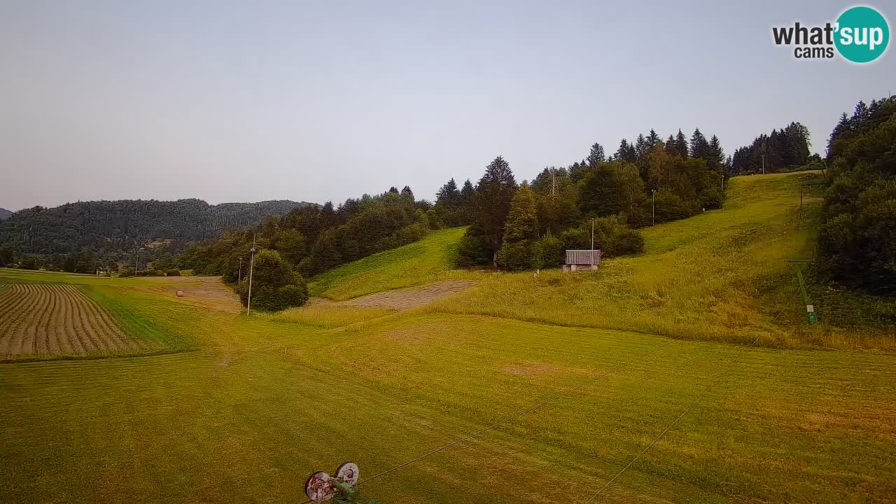 Webcam Smučišče Senožeta – Ski Resort Live View near Bohinj