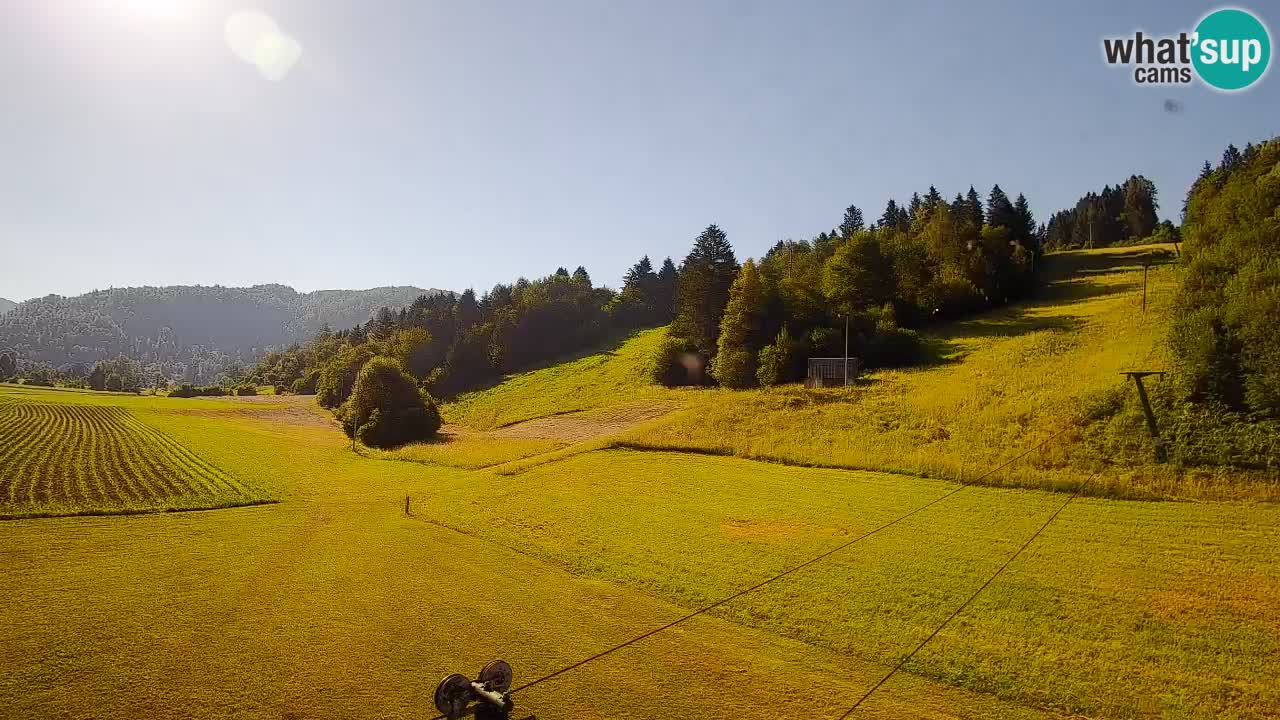 Webcam Smučišče Senožeta – Stazione sciistica a Srednja Vas vicino Bohinj