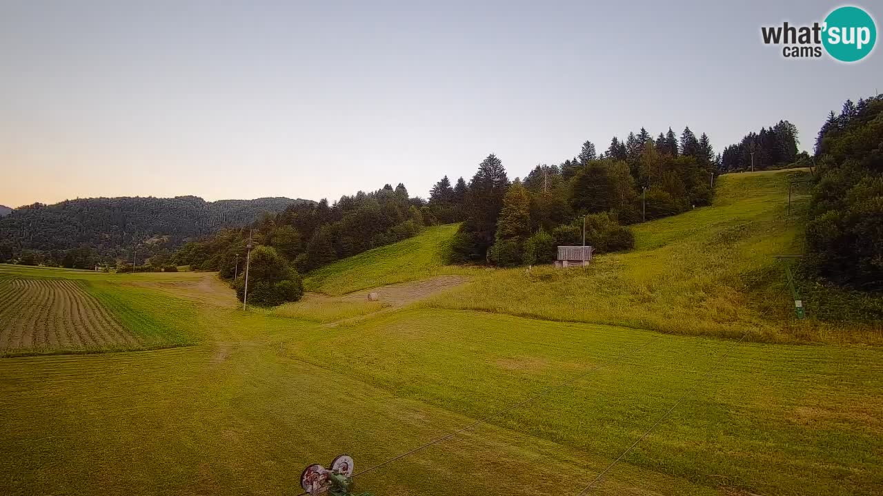 Webcam Smučišče Senožeta – Ski Resort Live View near Bohinj