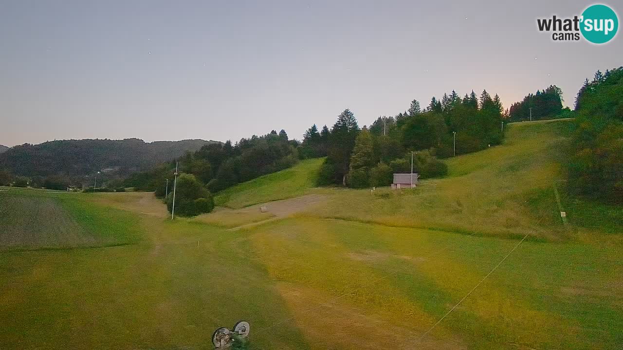 Webcam Smučišče Senožeta – Ski Resort Live View near Bohinj