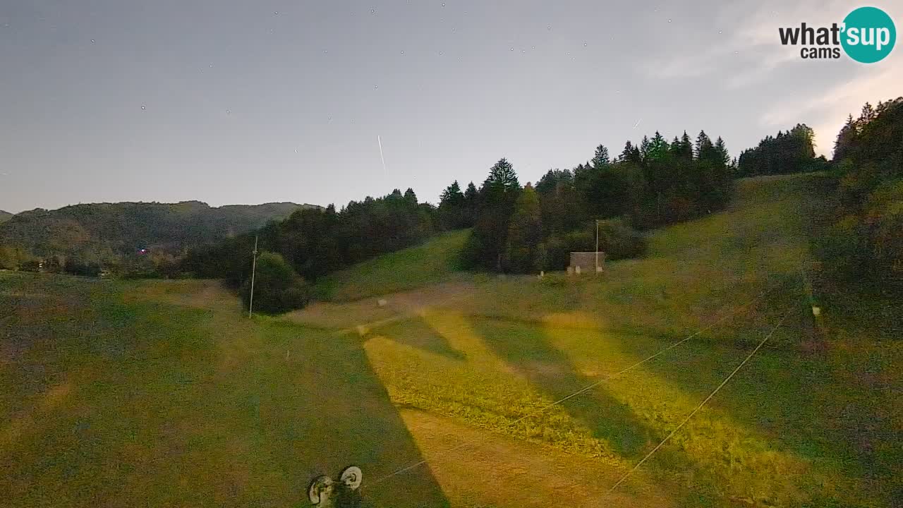 Webcam Smučišče Senožeta – Ski Resort Live View near Bohinj