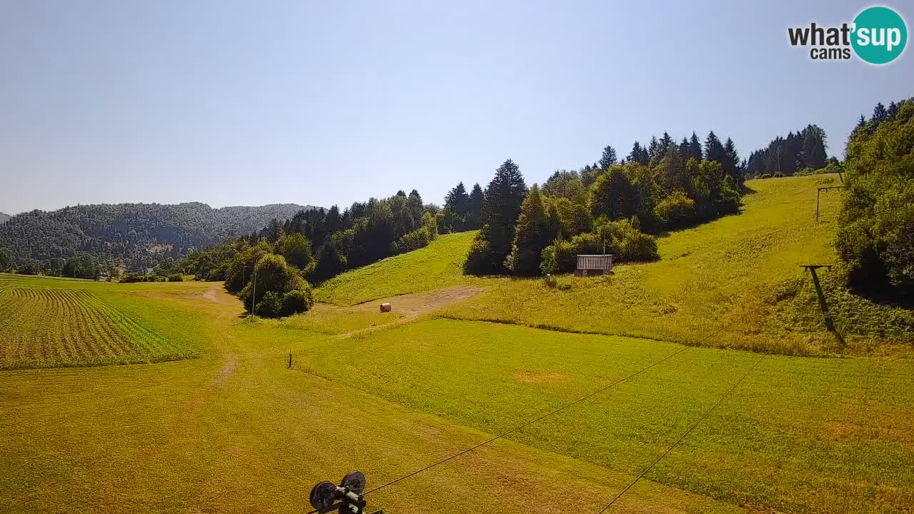 Webcam Smučišče Senožeta – Ski Resort Live View near Bohinj
