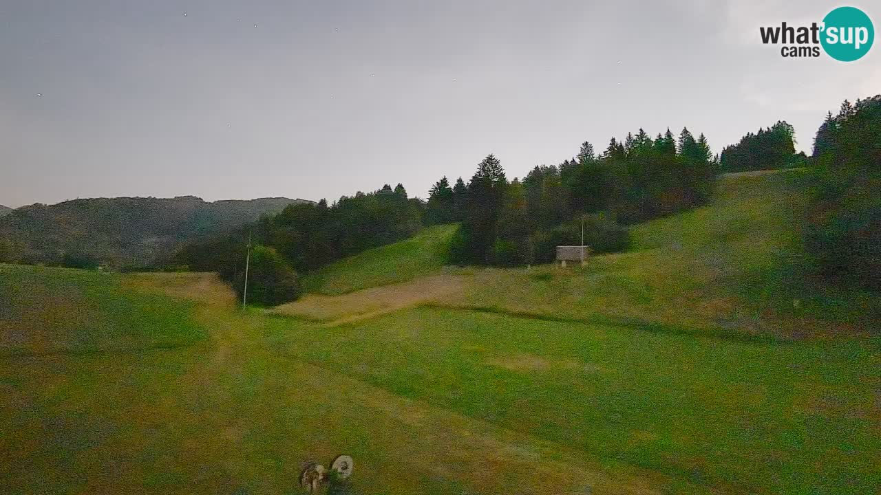 Webcam Smučišče Senožeta – Ski Resort Live View near Bohinj