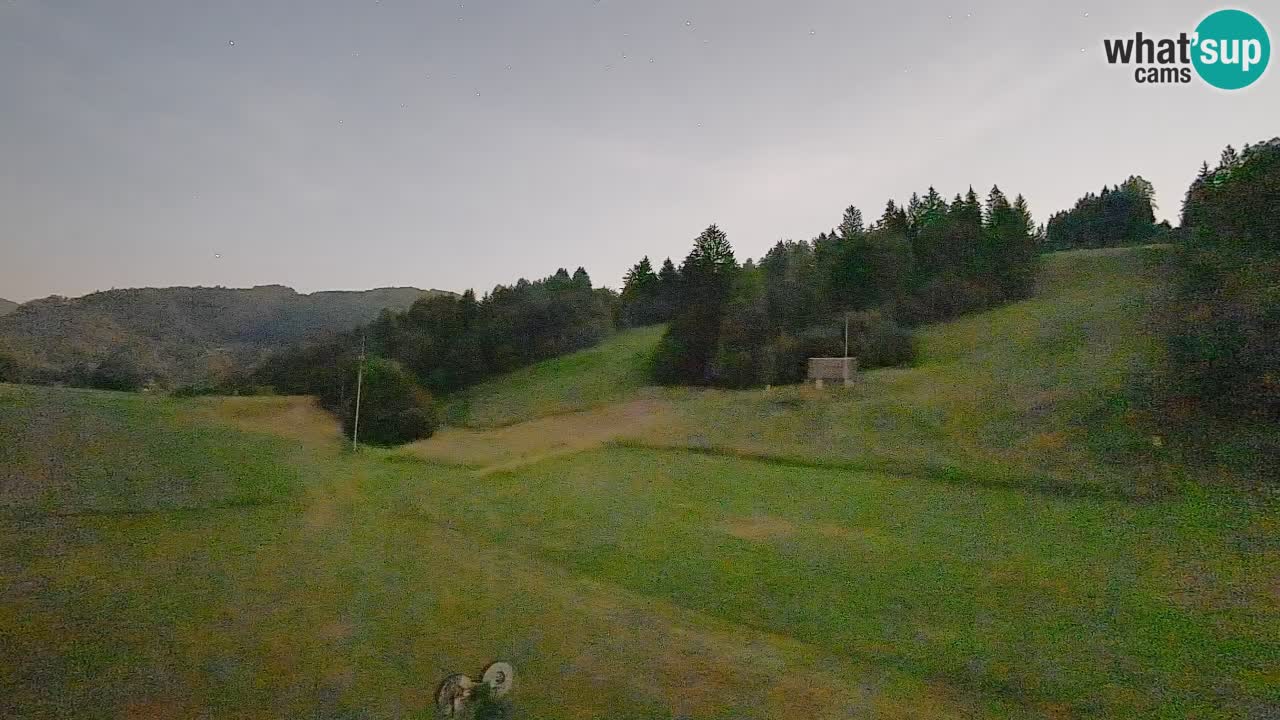 Webcam Smučišče Senožeta – Ski Resort Live View near Bohinj